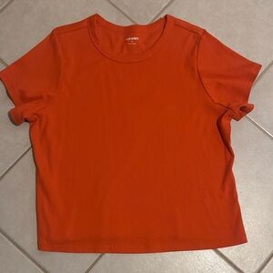 Old Navy Women's Vibrant Orange Tee